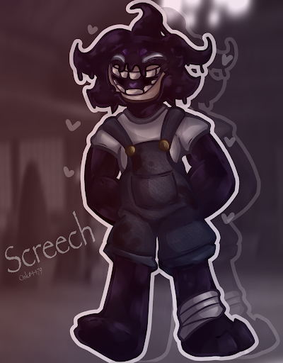 Screech(roblox doors fanart) by borntobestupid on DeviantArt