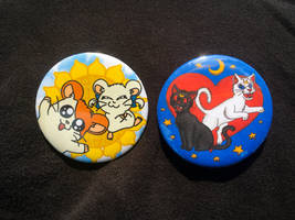 90s Anime Buttons