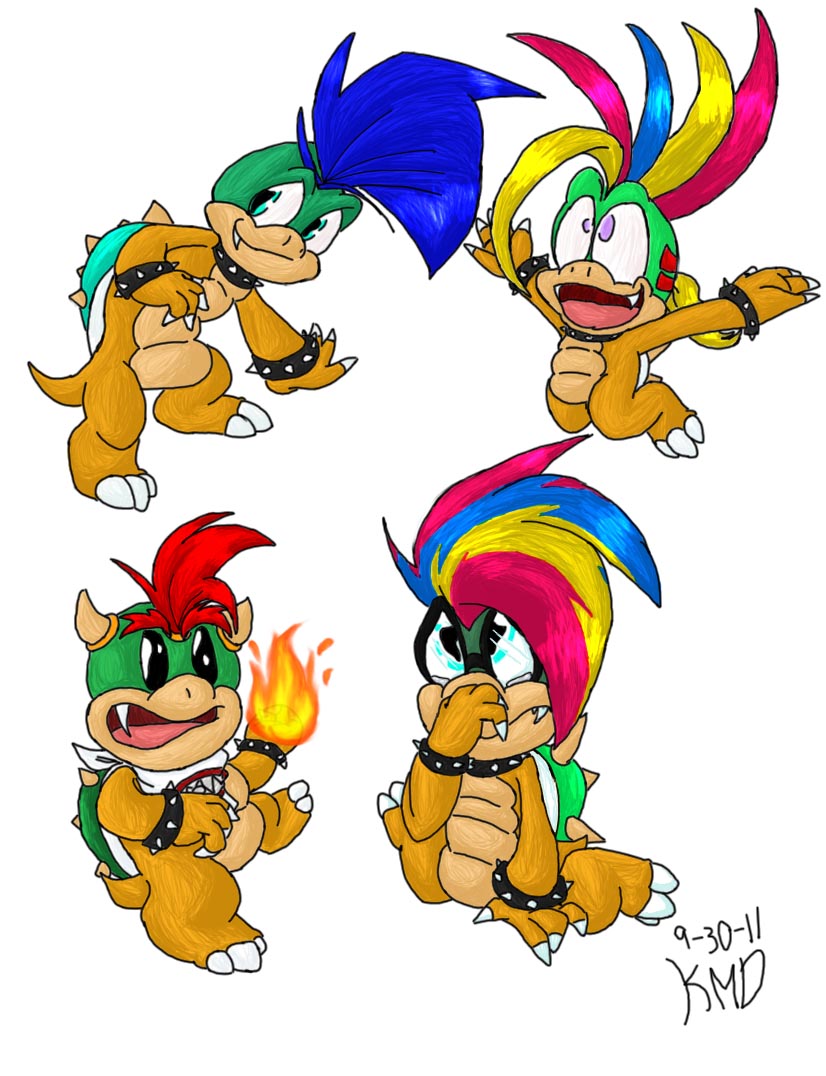 Posing Koopas 2