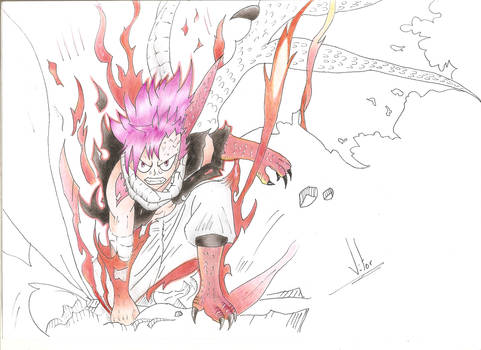 Natsu Dragneel | Fairy Tail | Sketch |