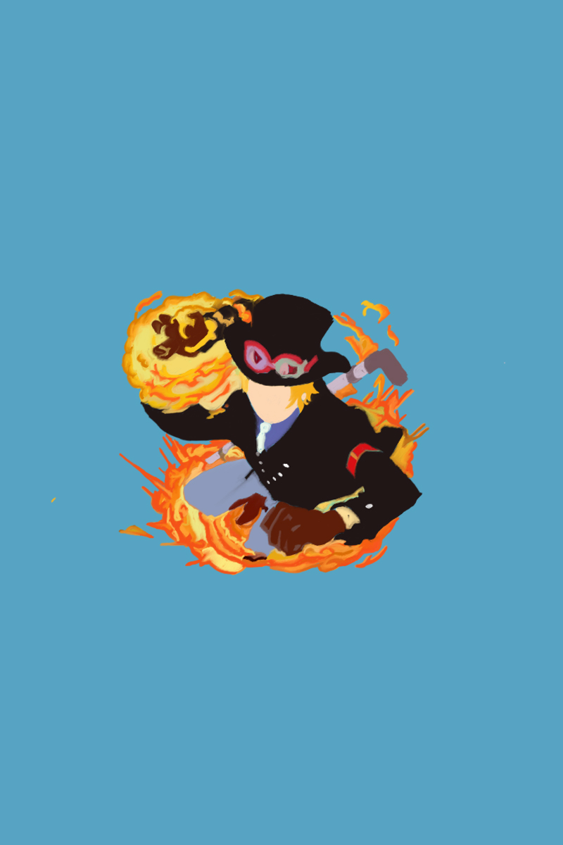 One Piece Minimalist Wallpapers I Sabo by ThiloshaNipunajith on DeviantArt One Piece Minimalist Wallpapers I Sabo by ThiloshaNipunajith on DeviantArt