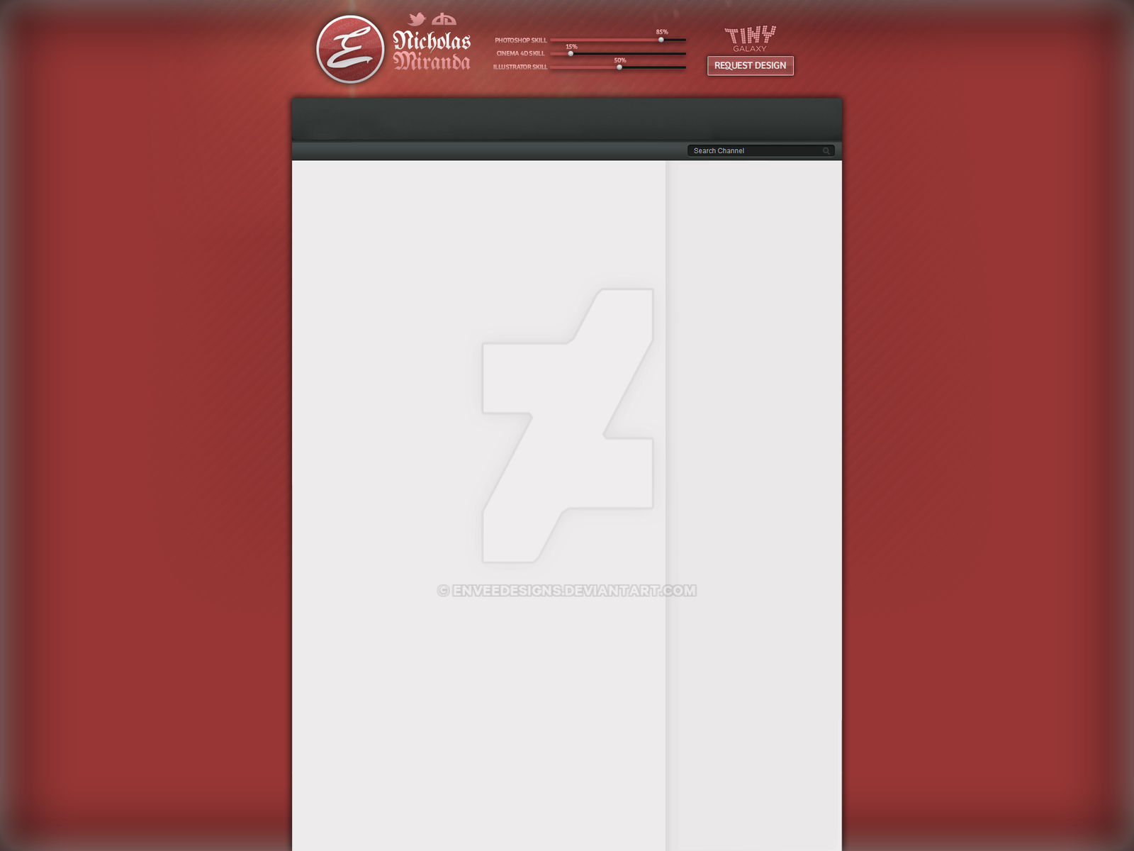 YouTube Layout /// Official by enveedesigns on DeviantArt