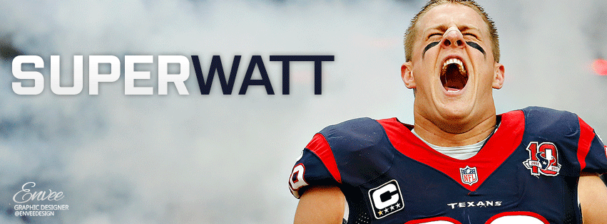 J.J. Watt (SuperWatt) - Facebook Cover