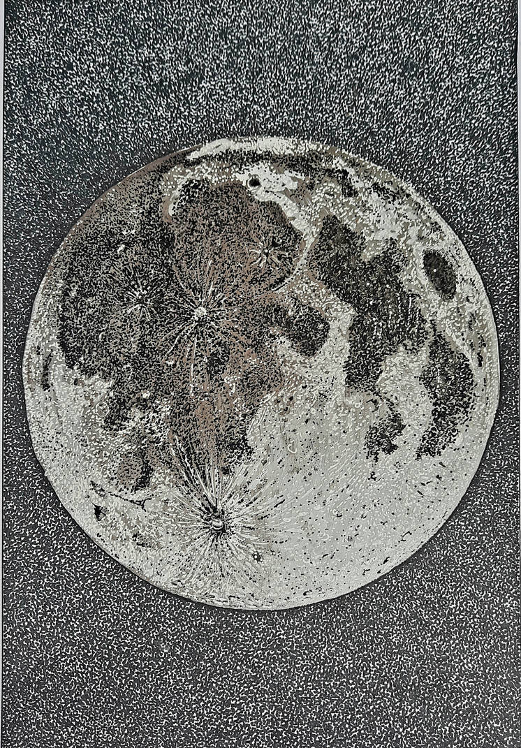 Moon Map Deviantart The moon by Thirstyrover on DeviantArt