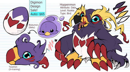 [Design sale] Custom Digimon (Penguinmon Variat)