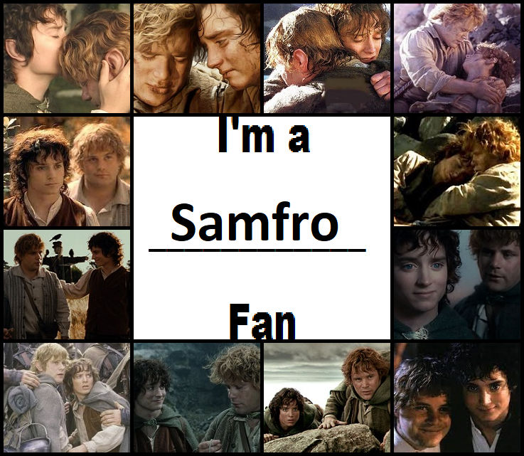 I'm a Samfro Fan! by CallMeBlackBeauty on DeviantArt