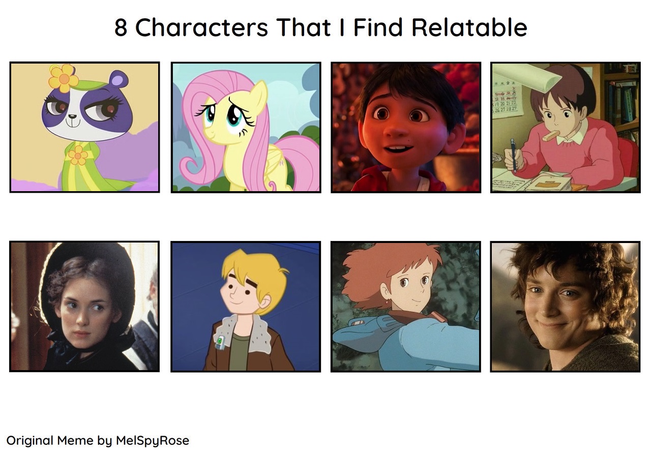 Relatable Characters Examples 8 Characters That I Find Relatable Part 1 by CallMeBlackBeauty on ...