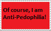 Anti-Pedophilia Stamp