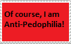 Anti-Pedophilia Stamp