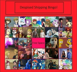 My Despised Shipping Bingo by CallMeBlackBeauty