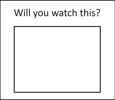 Will You Watch This? Blank Meme