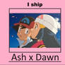 I Ship Ash x Dawn