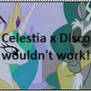 Celestia x Discord Wouldn't Work! Stamp