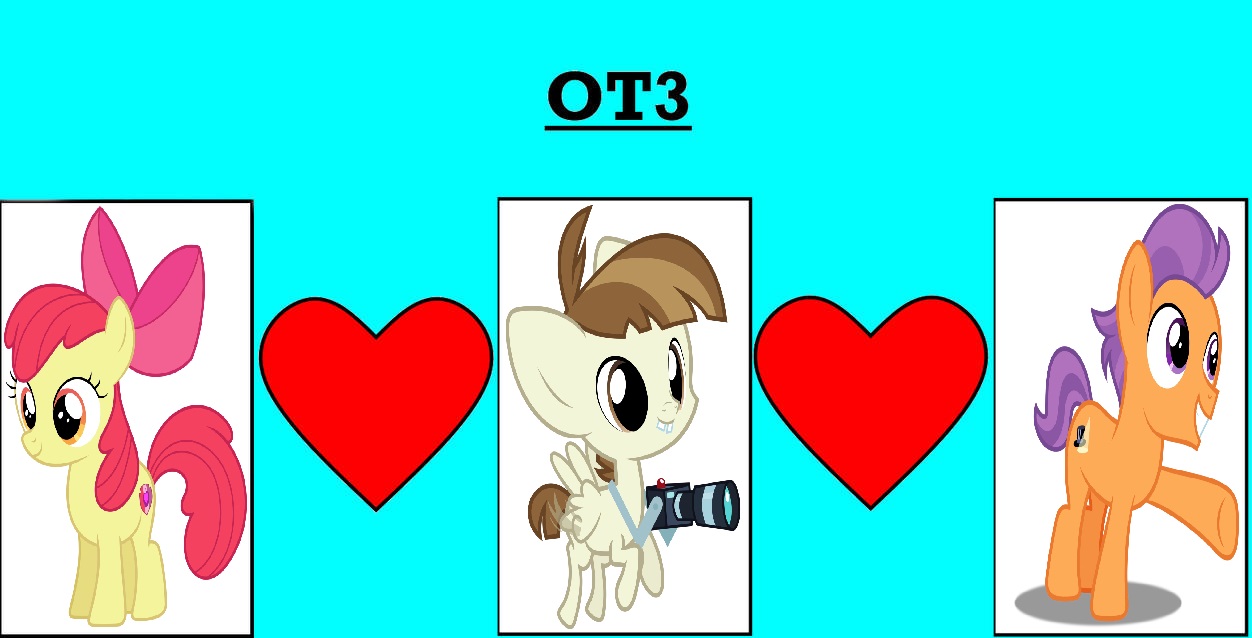 My Seventh Favorite MLP: FIM OT3! by CallMeBlackBeauty on DeviantArt