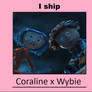 I Ship Coraline x Wybie