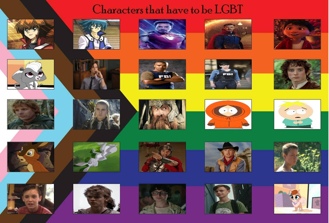 Characters that Have to be LGBT Part 1 by CallMeBlackBeauty on DeviantArt