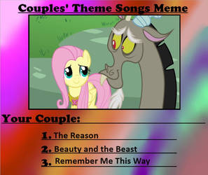 Fluttershy x Discord Theme Songs