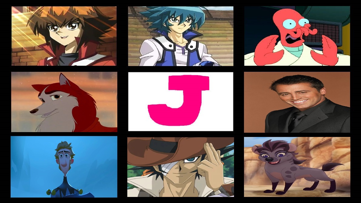 Letter R J Characters My Favorite Letter J Characters by CallMeBlackBeauty on DeviantArt