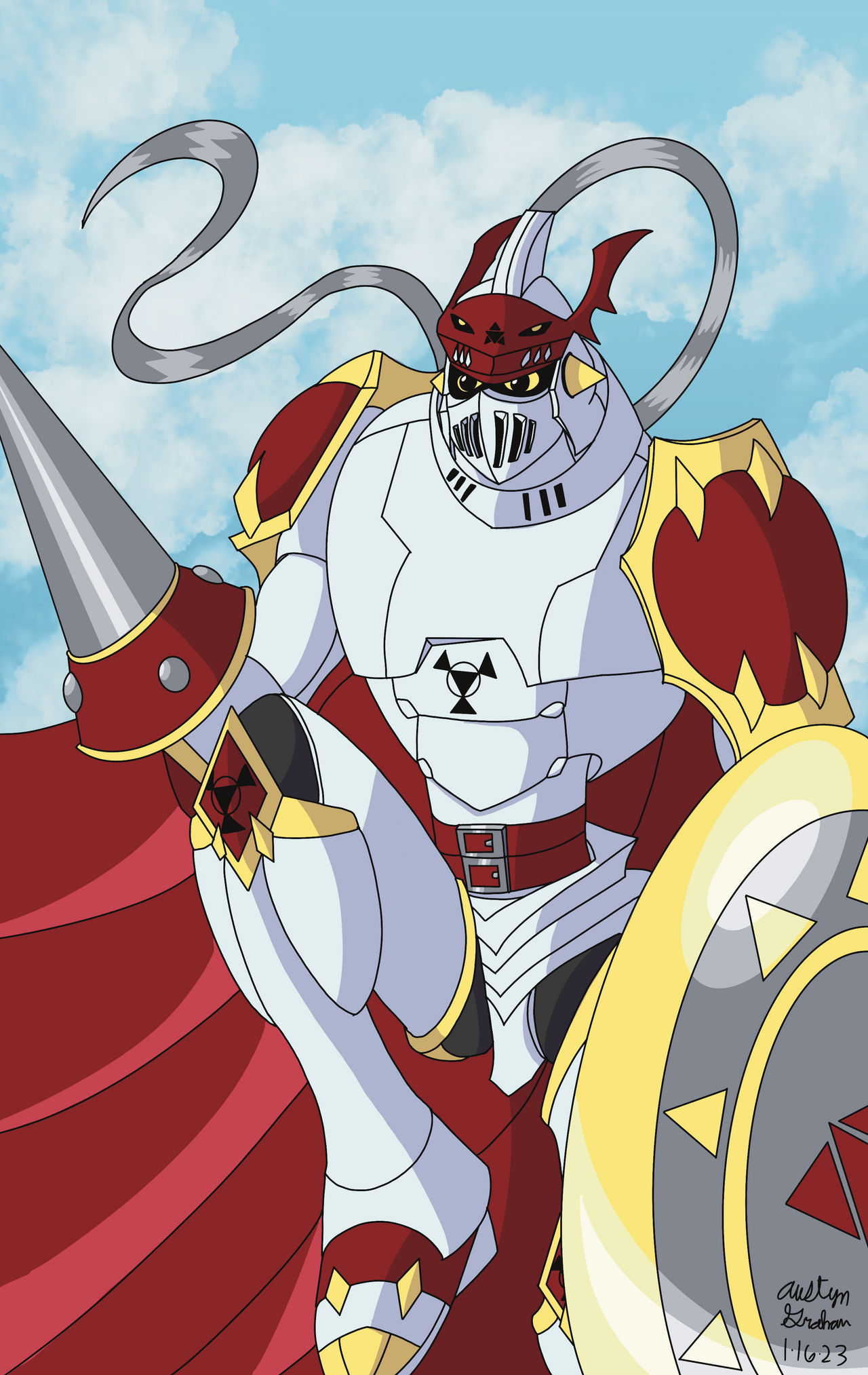 Dukemon S Dukemon Drawing by SpecialShowcaseComic on DeviantArt