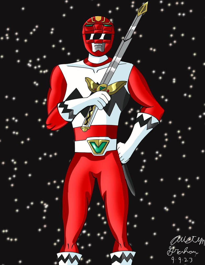 Lost Galaxy Red Drawing By SpecialShowcaseComic On DeviantArt