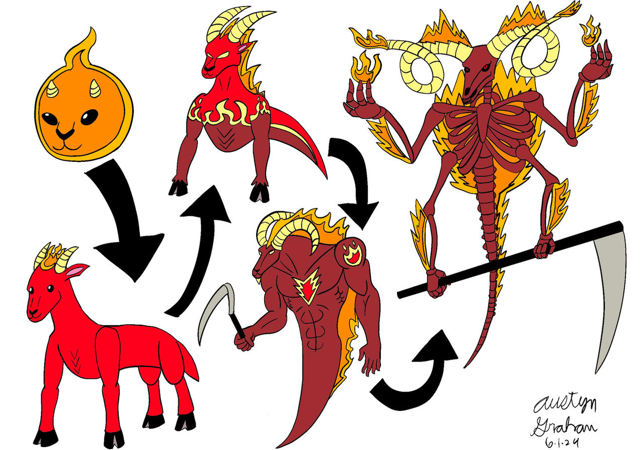 Fireman Goat Fire Goat Monster by SpecialShowcaseComic on DeviantArt