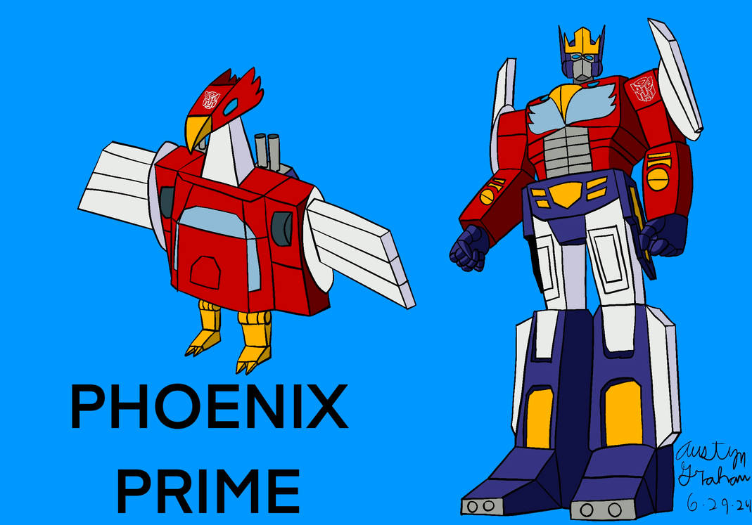 Prime Phoenix Phoenix Prime by SpecialShowcaseComic on DeviantArt