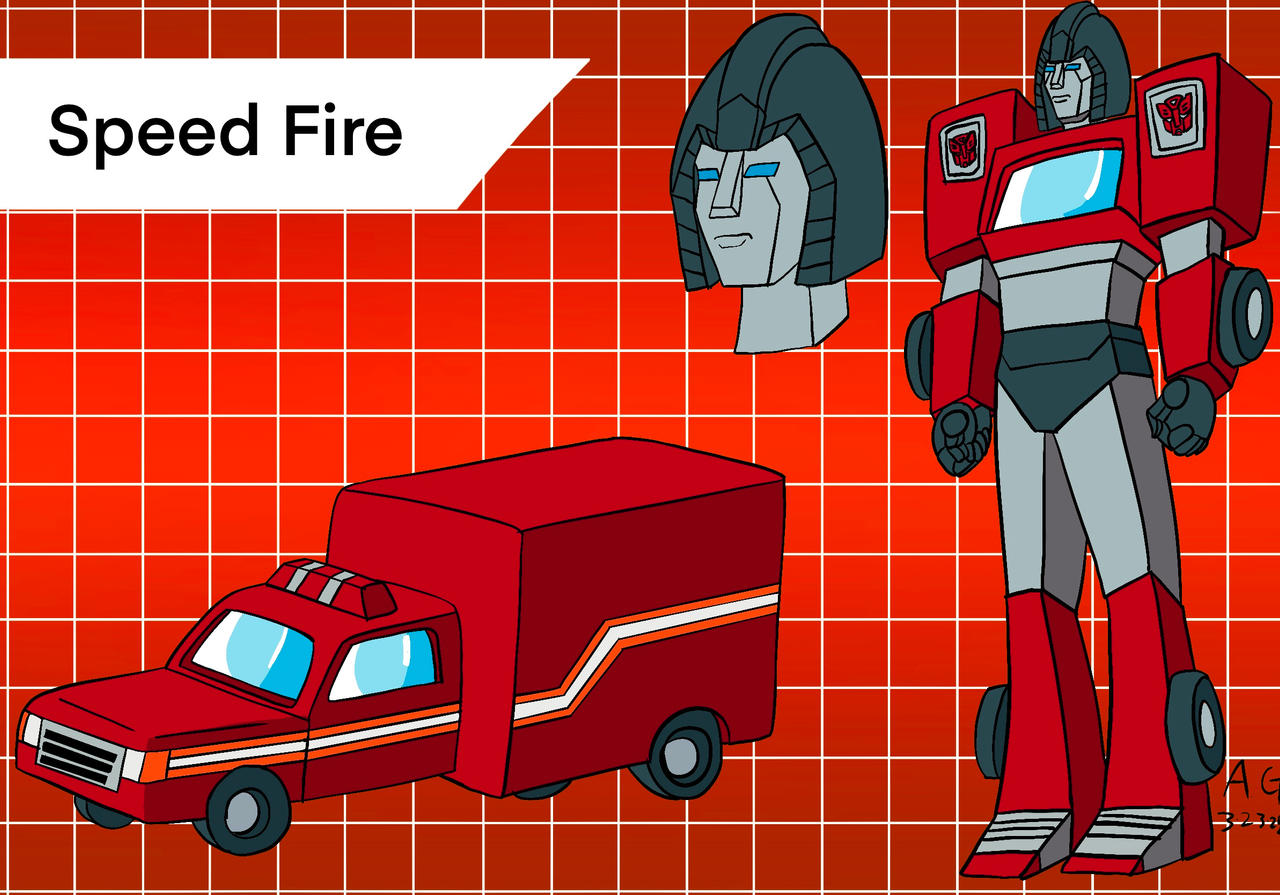 Transformers OC Speed Fire by SpecialShowcaseComic on DeviantArt