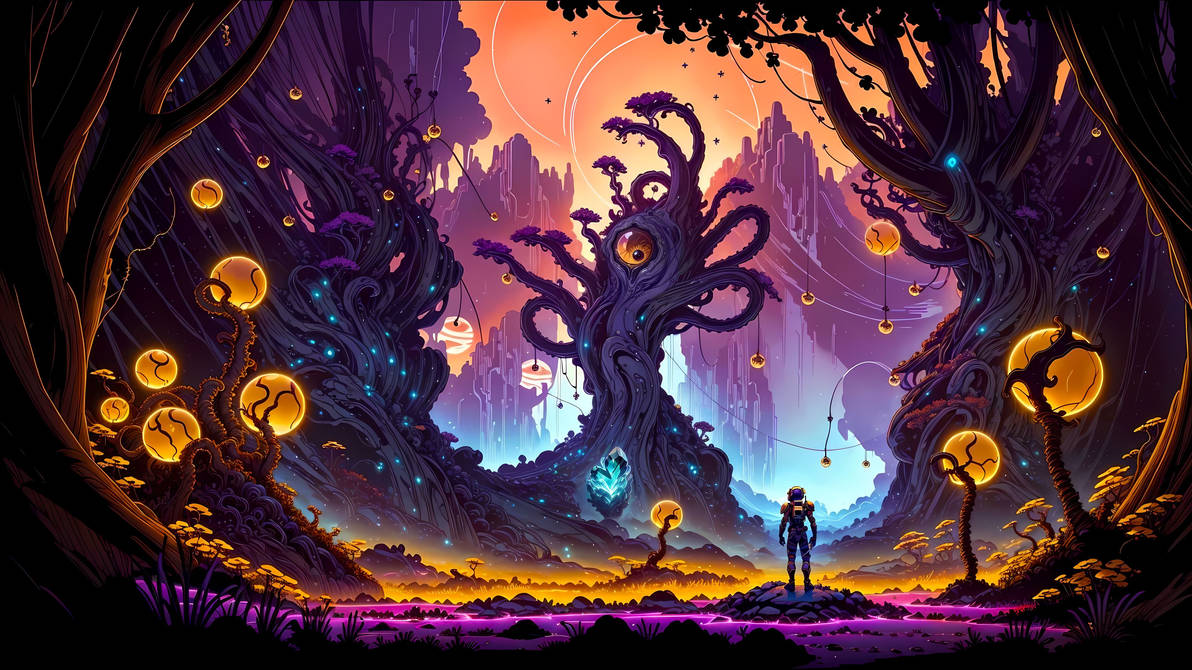 Eldritch Tree by KingInYellow-AI-Art on DeviantArt