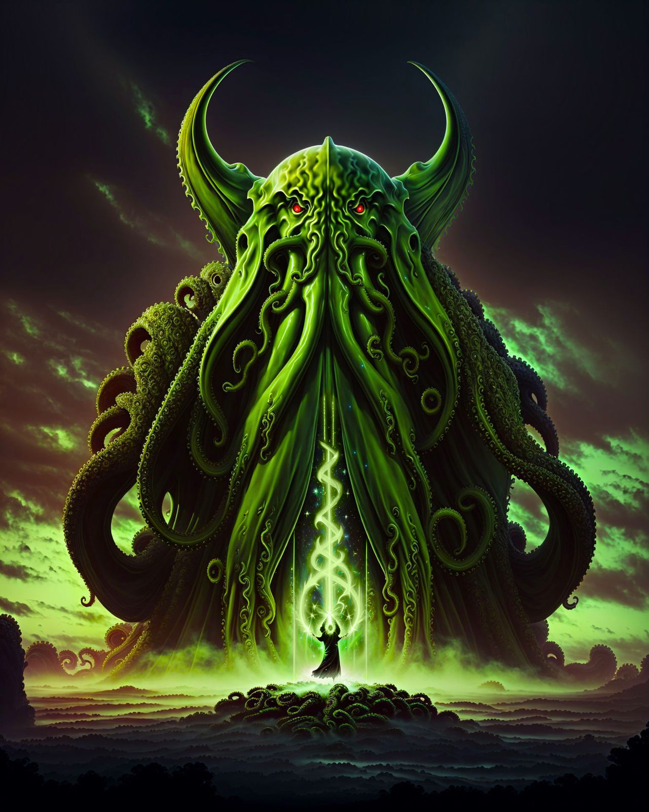 Summoning Ritual by KingInYellow-AI-Art on DeviantArt