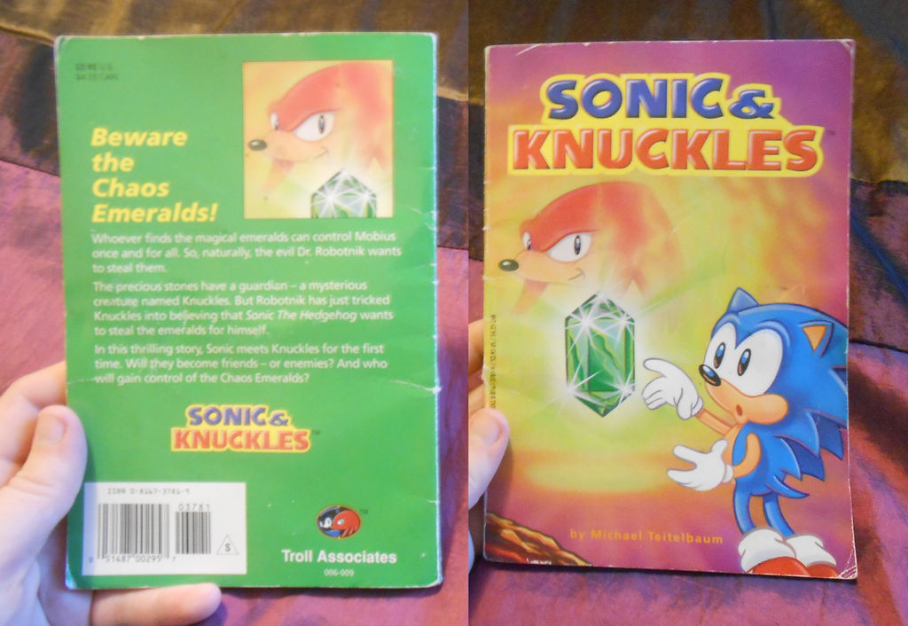Sonic and Knuckles Book by SonicMerchandiseFan on DeviantArt