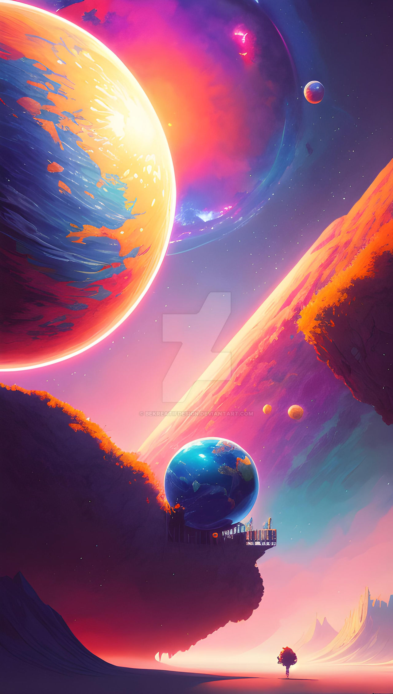 Wallpaper iphone cyberpunk planet earth by bekreatifdesign on DeviantArt