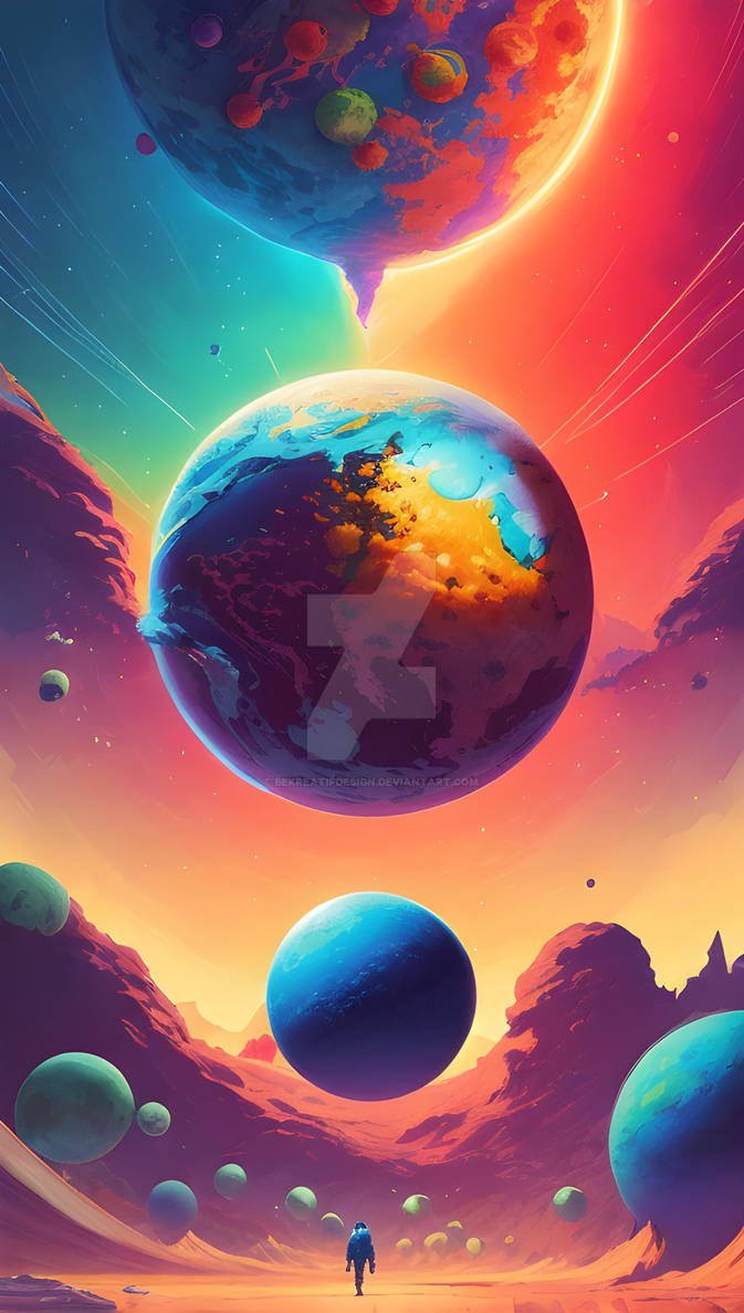 Cyberpunk earth cosmos wallpaper iphone fantasy by bekreatifdesign on  DeviantArt