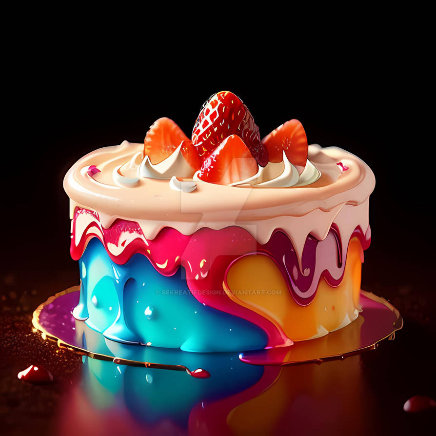 3D Sweet Food Dessert #8