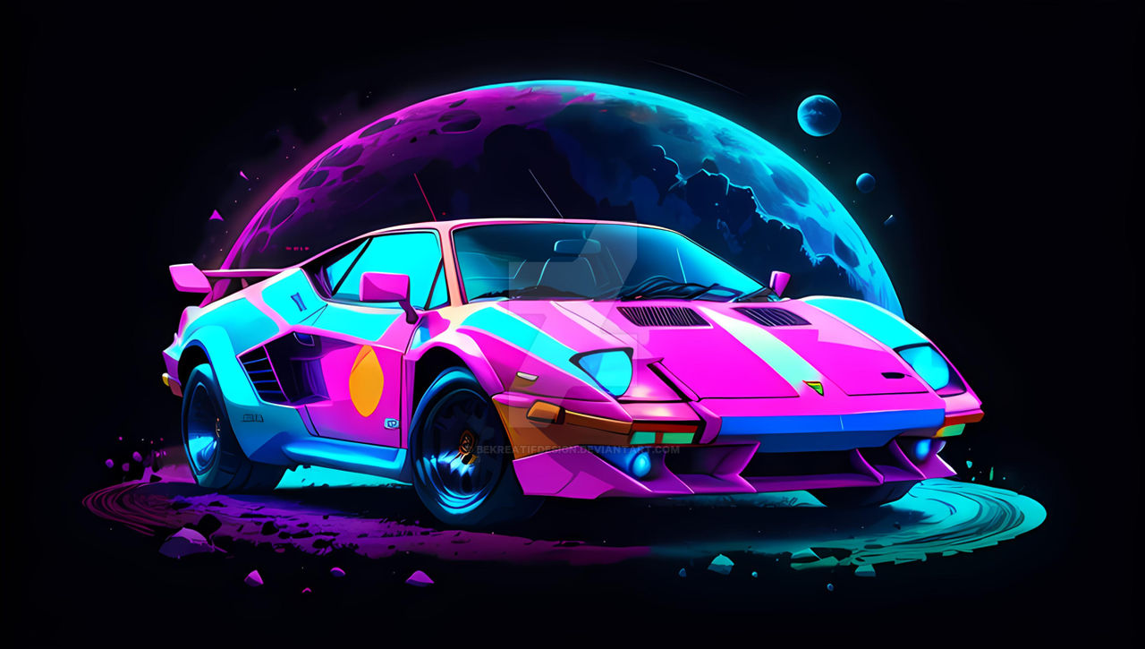 80s anime retro color paint car #9 by bekreatifdesign on DeviantArt