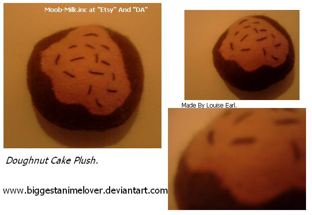 doughnut cake plush