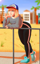 Android 18 - #look