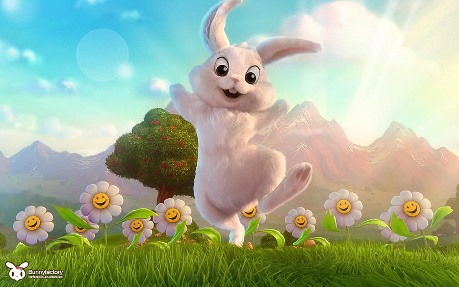 Fuzzy Rabbit Morning morning bunny by bunnyfactory on DeviantArt