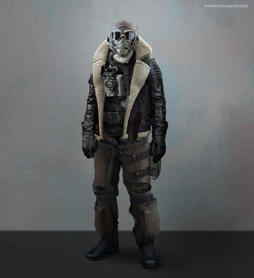 dieselpunk character #03 by TheRollingMan on DeviantArt