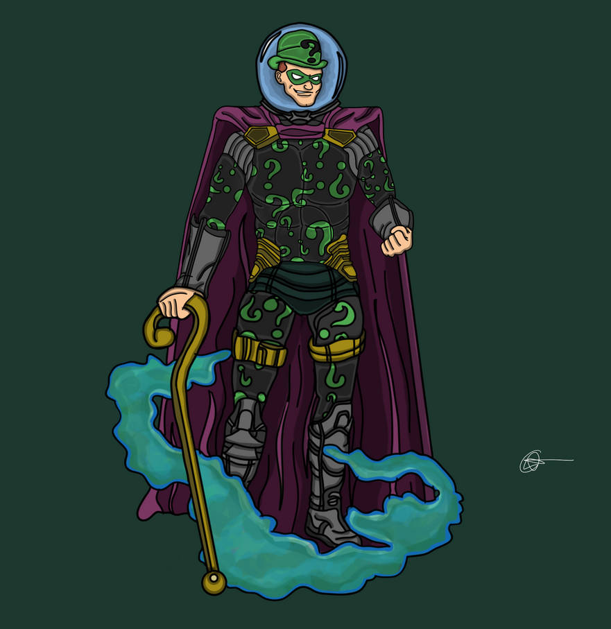 ENIGMA - Mysterio and The Riddler AMALGAM by Gerry-Albert-Studios on ...
