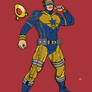 GOLDENEYE - Booster Gold and Cyclops AMALGAM