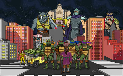 TEENAGE MUTANT NINJA TURTLES - Commission