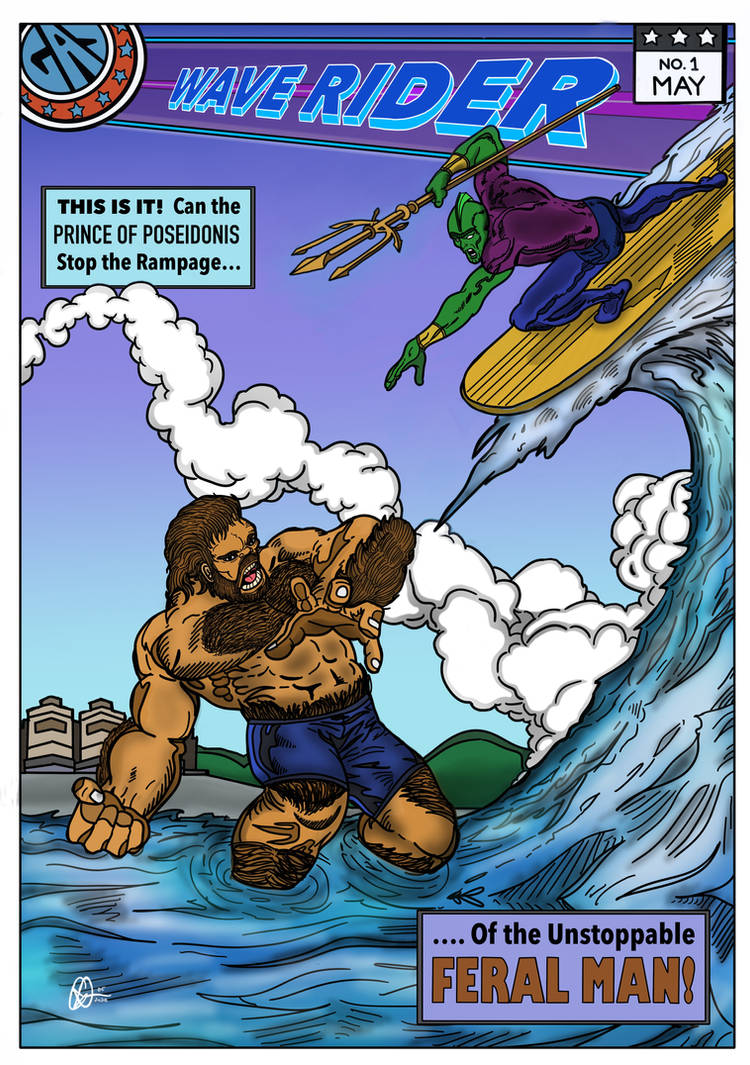 Wave Rider Comic WAVE RIDER Comic Cover by Gerry-Albert-Studios on DeviantArt