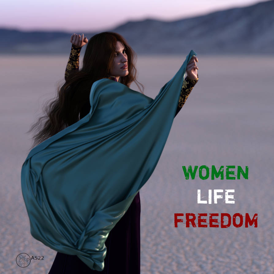 Women-life-freedom by Linwelly on DeviantArt