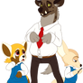 TLK/Zootopia Aggretsuko Characters