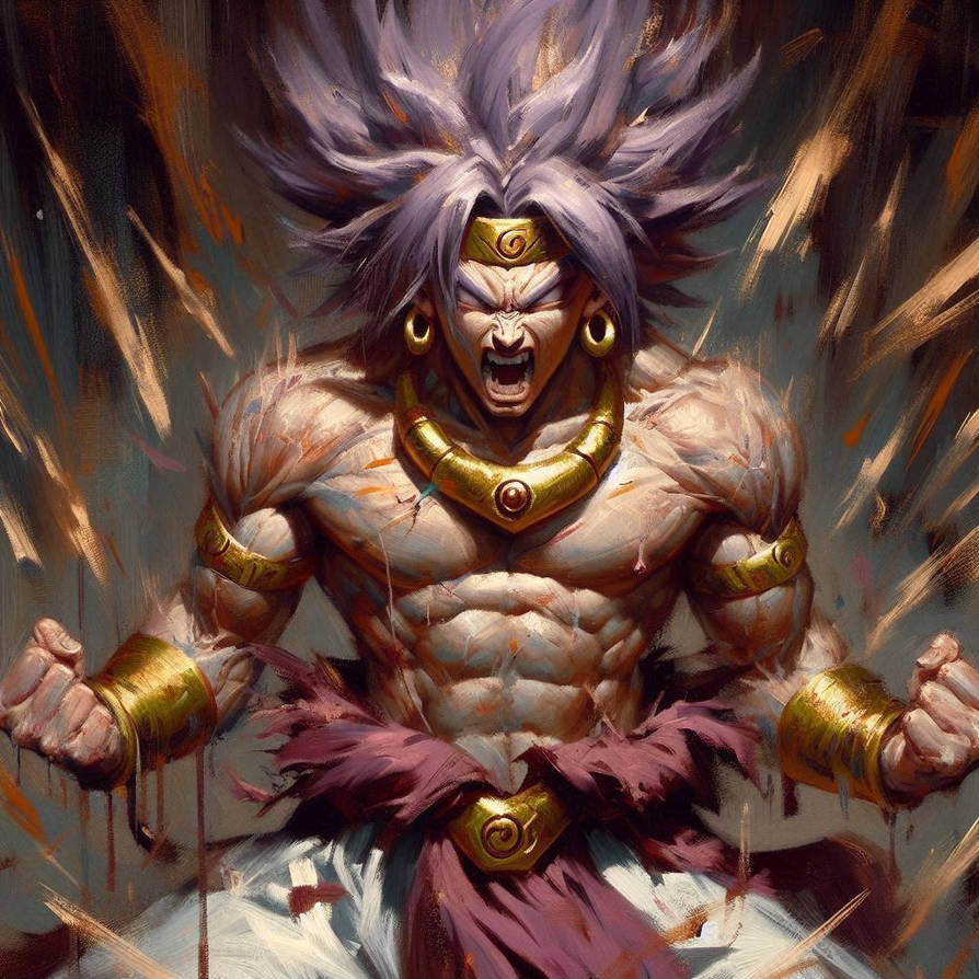 broly rage from dragon ball by namorsubmariner on DeviantArt