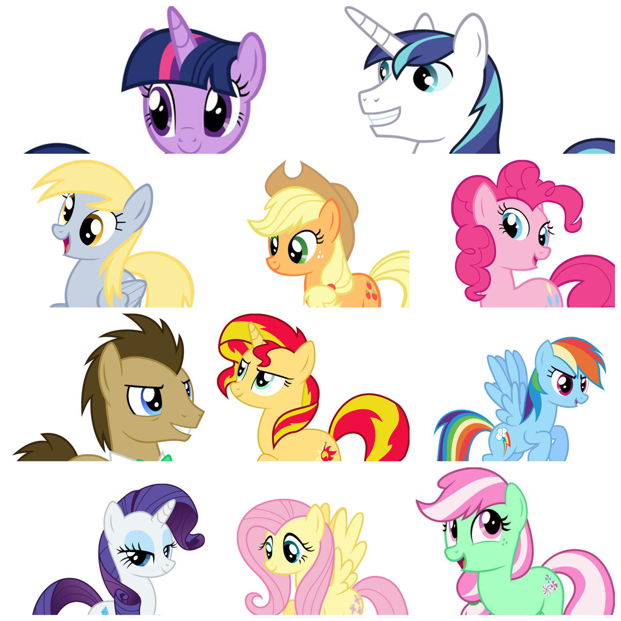 Mlp Rd Mane Mlp Mane 11 by Rainbowshadowstar on DeviantArt