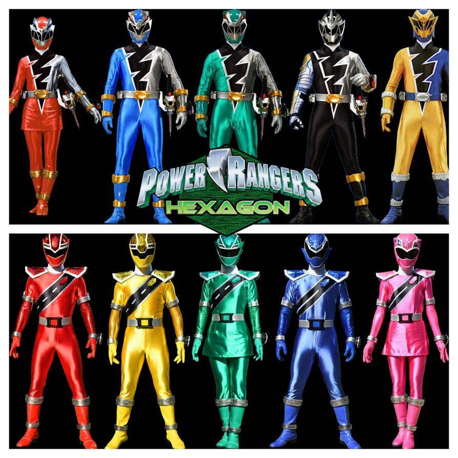 Power Rangers Hecle Power Rangers Hexagon by Rainbowshadowstar on DeviantArt