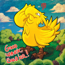 FFXIV ARR Chocobos Rule the World Entry - At Ease