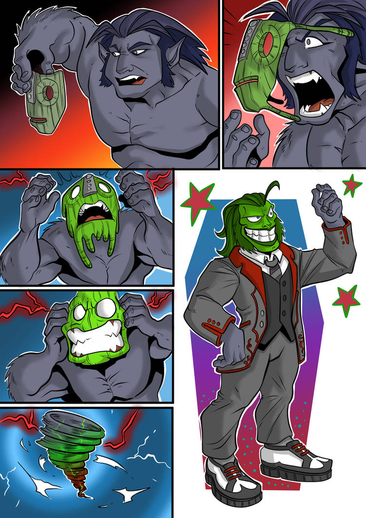 Beast Post Transformation Beast Mask Transformation by nabrams91 on DeviantArt