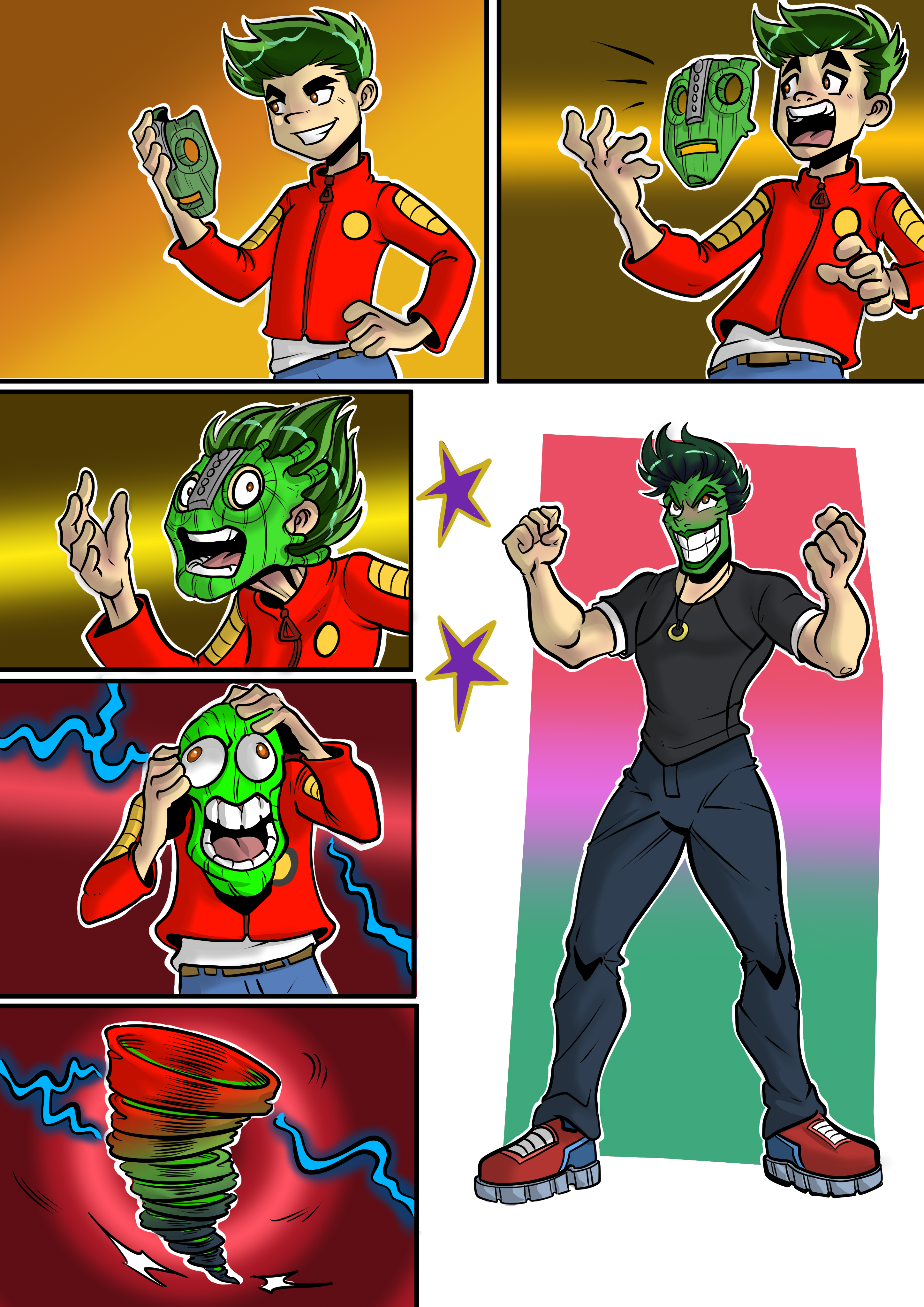 Jake Mask Transformation by nabrams91 on DeviantArt